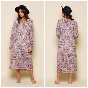 Rags Ramona Floral Dress Anthropologie